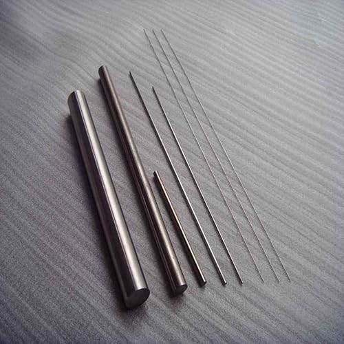Tungsten Rod Pure Tungsten Solid Round Bar Easy to Process Widely Used in Electrical Length 150mm Diameter 1mm to 6mm 3pcs,Diameter 5mm - Poueer