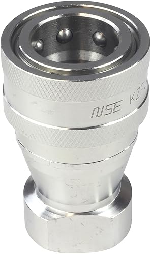 HFS(R) 1/2' Female NPT Quick Disconnect Coupler Set Hydraulic 304 Stainless Steel - Poueer