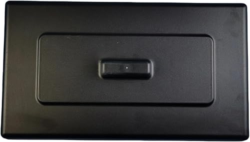 Two Pieces Plastic Cover 34 X 19.5 CM Mix Hoppers Lid, Compatible with VEVOR, Soft Serve Ice Cream Machines Fittings - Poueer