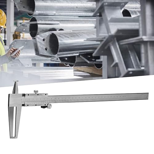 Inside Micrometer, Professional High Accuracy Carbon Steel Caliper Measuring Tool Vernier Caliper Double Claw Inner Groove Vernier Calipers Inside Groove Vernier Caliper - Poueer