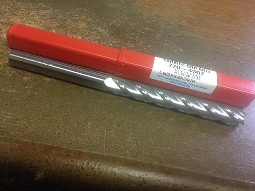 .500' 1/2' 4 Flute Extra Long Length Carbide END Mill 1/2' x 1/2' x 4' x 7' - Poueer
