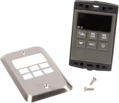 139780 Thermometer High/Low Alarm Light Switch - Poueer