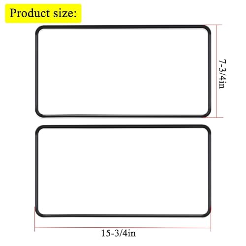Gasket (Pack of 2 Seals) Fits for Scican Statim 5000 Seal-Black - Poueer