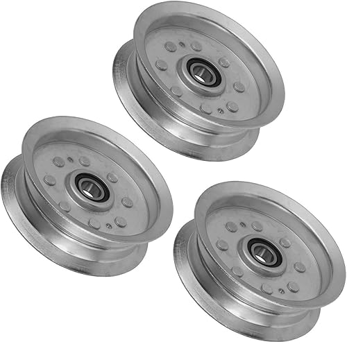 Replacement Part Deck Large Idler Pulley Sheave For John Deere 190C La175 100 Series Tractor Qty3 Brit1c23148 - Poueer