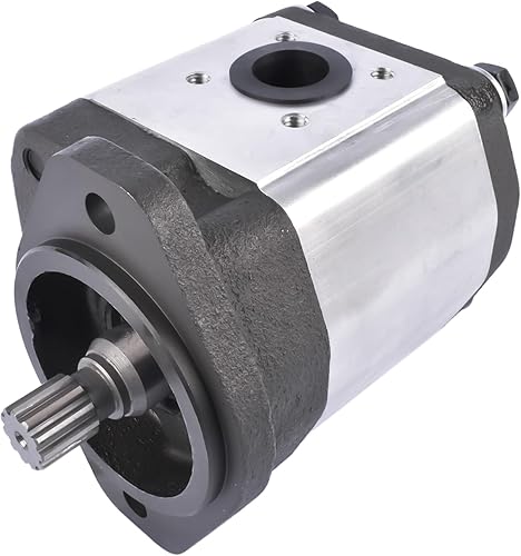 Hydraulic Gear Pump Replacement for John Deere 6320 6330 6405 6410 6415 6420 6425 6430 Part# AL156335, AL117812, AL200830, X-A-AL200830 - Poueer