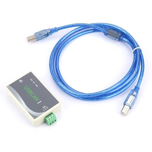 Walfront USB to CAN Analyzer USB CAN Debugger Compatible, PC Can Use It to Connect with a Standard CAN Network Via USB Bus - Poueer