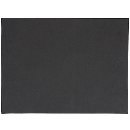 BlackTreat Steak Paper Sheets - 1000/Case 9' x 12' 40# by TableTop King - Poueer