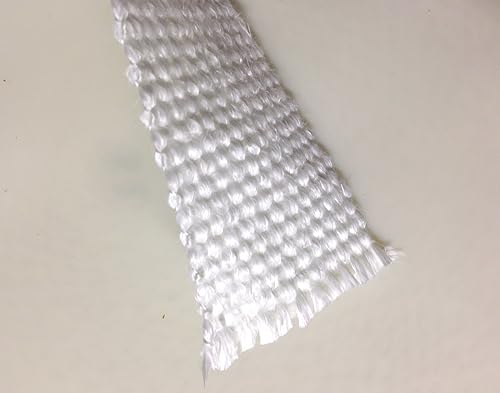 Adhesive Backed Wood Stove Door Gasket, Fiberglass Rope Seal. Flat 1/8' x 2' Wide x 25 ft. roll - Poueer
