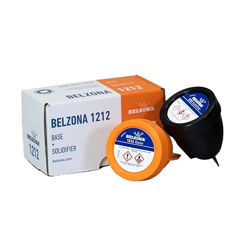 Belzona 1212 Surface Tolerant Epoxy Resin 450g Kit Repair Composite Plate Bonding Engine Gearbox Sealing Rapid Cure Strong Adhesion Solvent Free Base 205g Solidifier 245g in-situ Wet Oil Underwater - Poueer