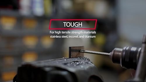 Drill America 45/64' Reduced Shank Cobalt Drill Bit with 3/8' Shank, D/ACO Series - Poueer