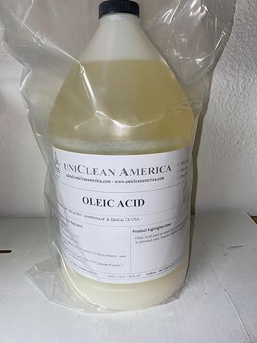 Oleic Acid - High Purity Grade - Made in USA - Size: 128 fl oz - Poueer