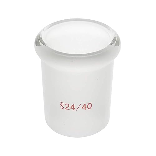 Laboy Glass 1000mL Single Neck Round Bottom Boiling Flask Heavy Wall with 24/40 Joint Heating Reaction Receiving Flask Organic Chemistry Lab Glassware - Poueer