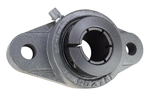 1' Concentric Locking 2 Bolt Flange Bearing UEFL205-16, VF2B-216, F2B-DL-100 by SpinCo - Poueer