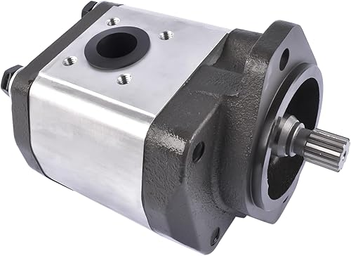 Hydraulic Gear Pump Replacement for John Deere 6320 6330 6405 6410 6415 6420 6425 6430 Part# AL156335, AL117812, AL200830, X-A-AL200830 - Poueer