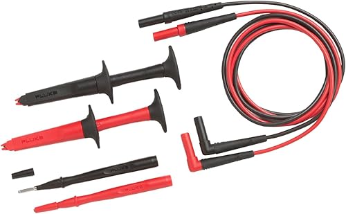 Fluke TL223 SureGrip Electrical Test Lead Set - Poueer