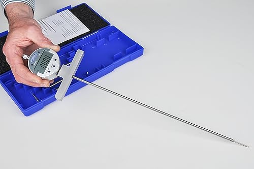 Fowler 54-125-777-0 X-Series Electronic Depth Gage with 0-22'/558mm Measuring Range - Poueer