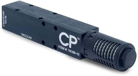 Cole-Parmer Air Venturi Vacuum Pump, 1.2 CFM, 28.0'Hg - Poueer