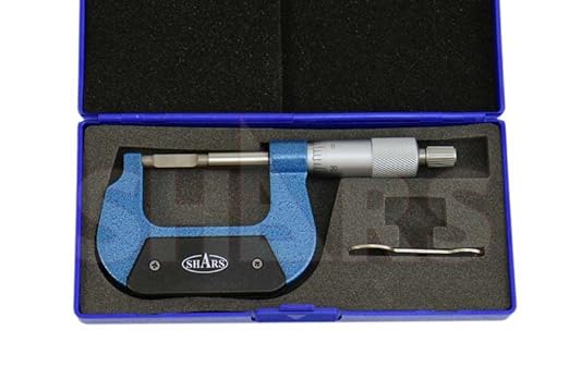 Shars 0-1' Blade Outside Micrometer, 0.0001' Graduation 303-2202 ^) - Poueer