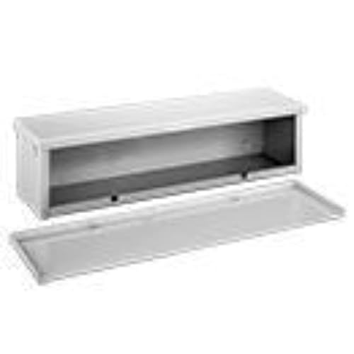 Hoffman A6636RT Wire Trough, NEMA 3R, Galvanized, Paint Finish, 6' x 6' x 36' - Poueer