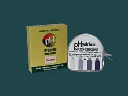 Bar Maid Sani Maid Quaternary Sanitizer Test Paper - 100 per pack - 12 packs per case. - Poueer