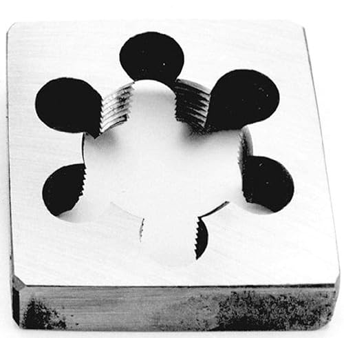 Drill America DWTSQNPT12X2 1/2'X 2' Carbon Steel Square NPT Pipe Die, DWT Series - Poueer