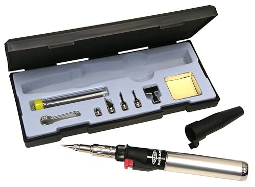 Blazer SI-100CR Excalibur Multi-Purpose Butane Torch and Hot Air Soldering Kit - Poueer