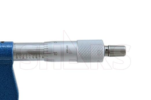 Shars 0-1' Blade Outside Micrometer, 0.0001' Graduation 303-2202 ^) - Poueer