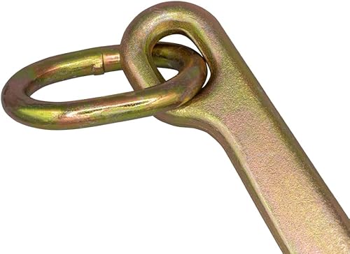 Mytee Products (4 Pack) 15' G70 J Hook w/T-J Hooks and Enlarged Link, 5,400 lbs WLL, G70 - Poueer