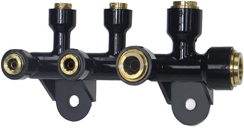 Air Manifold IHC (2015711C1) Description 4ea 1/4in PLC, 2ea 3/8in PLC, 1ea 1/2in PLC - Poueer