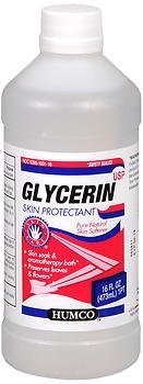 Humco Glycerin Skin Protectant - 16 oz, Pack of 5 - Poueer