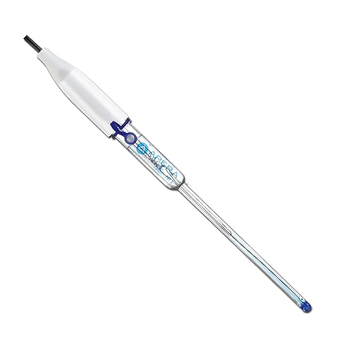 Apera Instruments LabSen 241-6 Professional Combination pH Electrode for Small Samples (0.2 mL), BNC Connector, Lead-Free Glass - Poueer