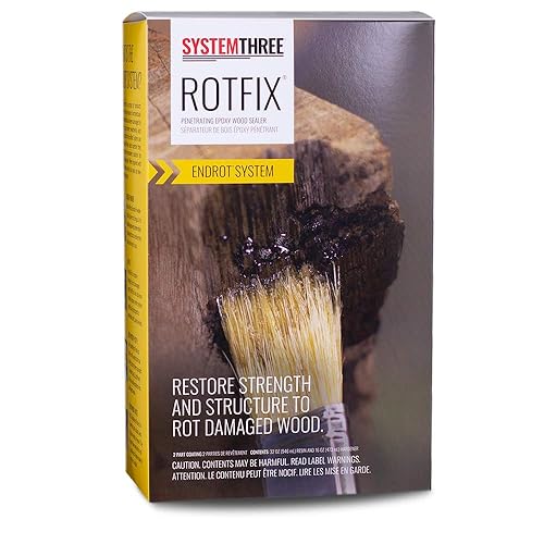 System Three RotFix Penetrating Epoxy Sealer, 1.5 Quarts - Poueer