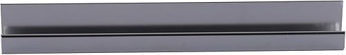 CRL Brite Anodized Aluminum 3/16' 'J Channel - 12 ft Long - Poueer