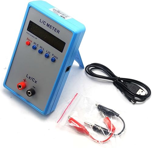 LC200A Inductance Inductor Capacitance Capacitor L/C Multimeter Meter Tester - Poueer