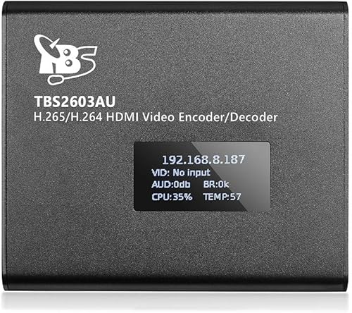 TBS2603au NDI|HX2 Video Encoder/Decoder - HDMI USB Recorder - Poueer