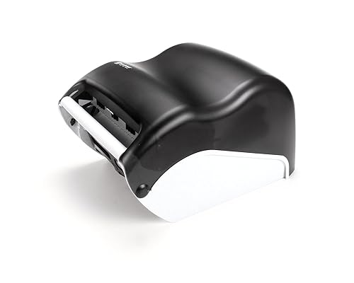 San Jamar Tear-N-Dry Classic Paper Towel Dispenser with Touchless Dispensing for Bathroom, Kitchens, Restaurants, And Cafeterias, Plastic, 10 Inches, Black Pearl - Poueer