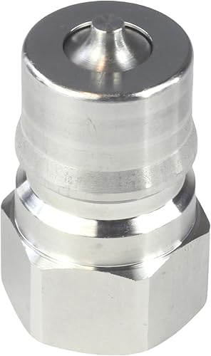HFS(R) 1/2' Female NPT Quick Disconnect Coupler Set Hydraulic 304 Stainless Steel - Poueer
