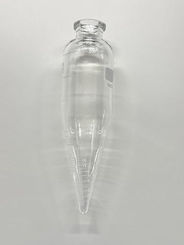 LABO Oil Centrifuge Tube - 6 Inch Short Cone 200% Rounded Shoulder - Poueer