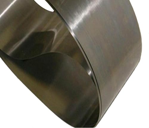 Yodaoke 99.995% Pure Iron Foil Fe Thin Sheet 0.5mm x 100mm x 1000mm - Poueer