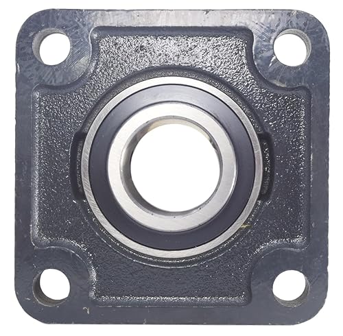 2-7/16' Four Bolt Flange Bearing Set Screws F4B-SC-207, UCF212-39 SpinCo by SpinCo - Poueer