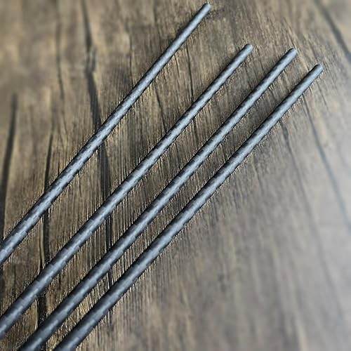 2pcs Carbon Fiber Tube 8x6x500MM 3K Roll Wrapped Twill Matte Finish - Poueer