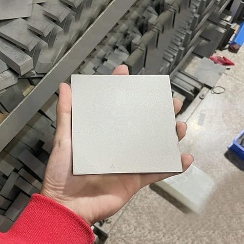 1PCS 100X100MM YG8 Tungsten Steel Plate 2MM-8MM Thick Hard Alloy Tungsten Steel Square Sheet Wear-Resistant Flake Material (Thickness 3MM, 1) - Poueer