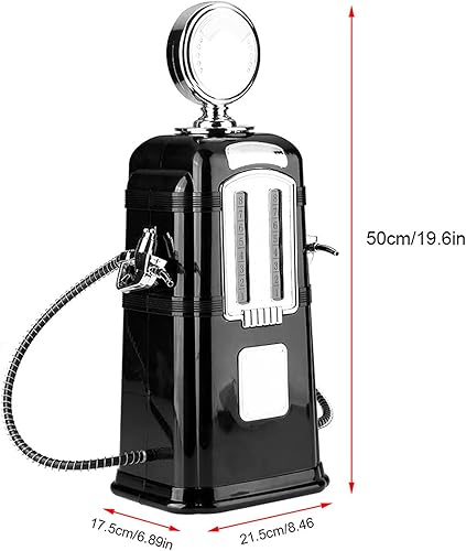 Beverage Pump Dispenser, 1000cc Double Guns Wine Beverage Pump Liquor Alcohol Beer Dispenser Beer Pump(black) (Black) - Poueer