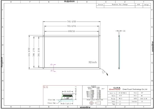 55-Inch 16-Point Multi-Touch Infrared IR Touch Frame Panel (55 Inches, USB, HID Compatible) - Poueer