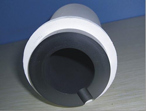 Induction Gold Melting Furnace Crucible set Graphite crucible ceramic container 2KG SET - Poueer