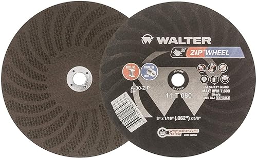 Walter Surface Technologies 11T042 ZIP Cutoff Wheel - (Pack of 25) Cutting Disc - Poueer