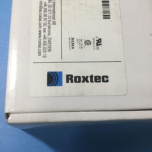 ROXTEC RG-M63/4 Polyamide Cable Gland, 4X (3.5-16.5), 4 Pole, RG00063040046, Diameter Range: 0.13 to 0.65 INCH, Nickel Plated Brass Finish - Poueer