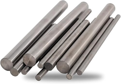Tungsten Rod Pure Tungsten Solid Round Bar Easy to Process Widely Used in Electrical Length 150mm Diameter 1mm to 6mm 3pcs,Diameter 5mm - Poueer