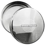 MediTools Petri Dish Stainless Steel 60x20mm with Lid, Pack of 6, Non-Rusting, Scientific, Lab, Experiment - Poueer