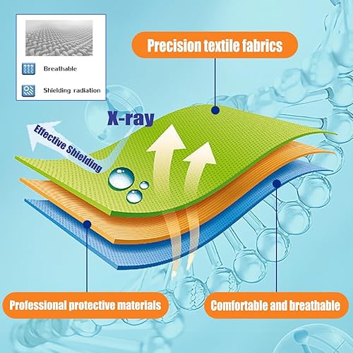 X-ray Protective Lead Cap Head Shield Hat, Radiation Safety Leaded Cap for X-Ray MRI CT Radiation Protection,Adjustable - Poueer